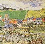 Vincent Van Gogh, View of Auvers